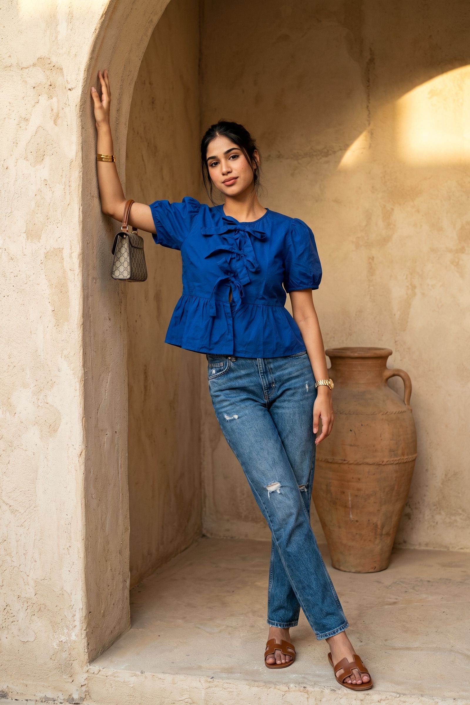 Zola Top | Blue