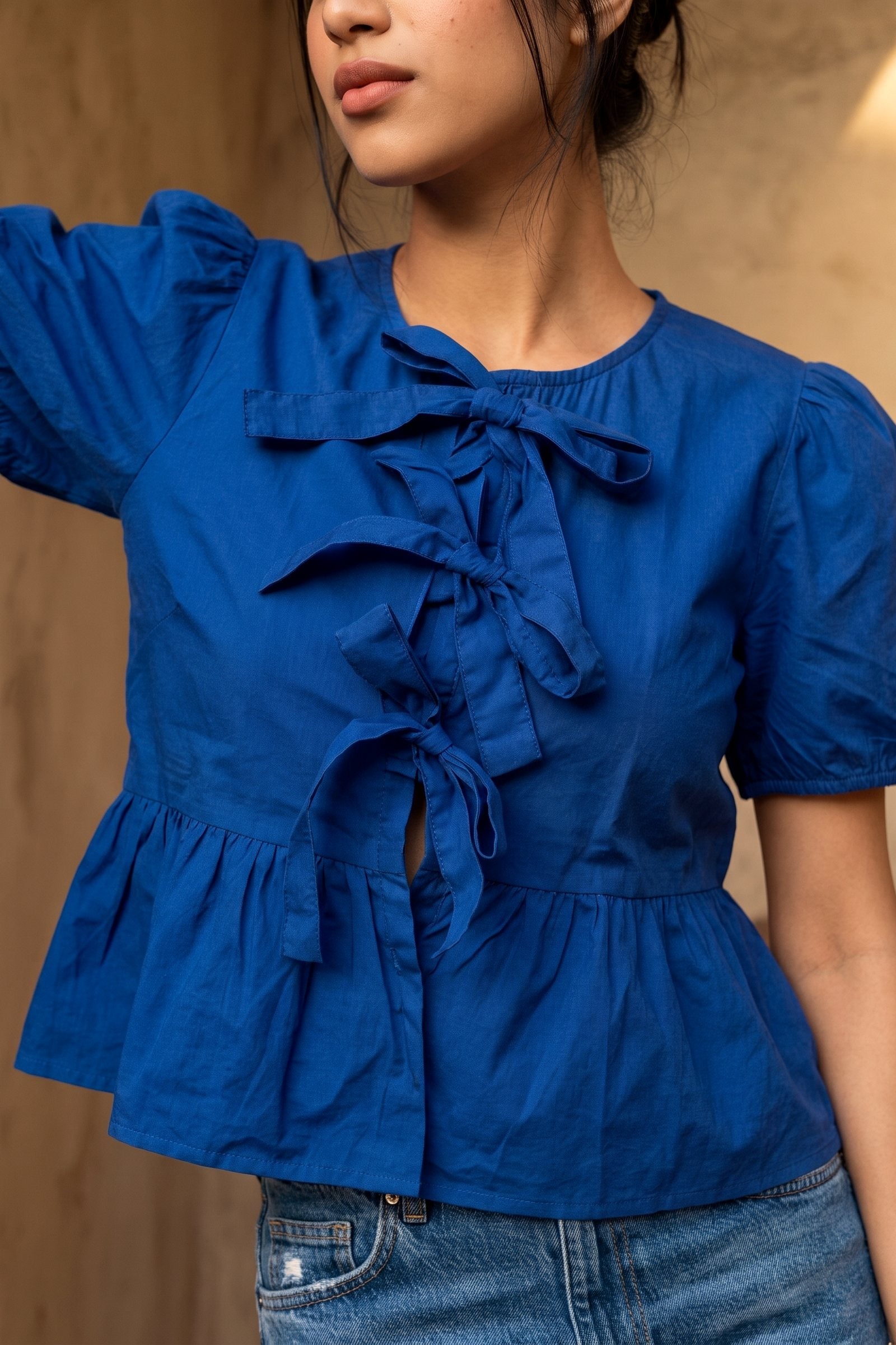 Zola Top | Blue