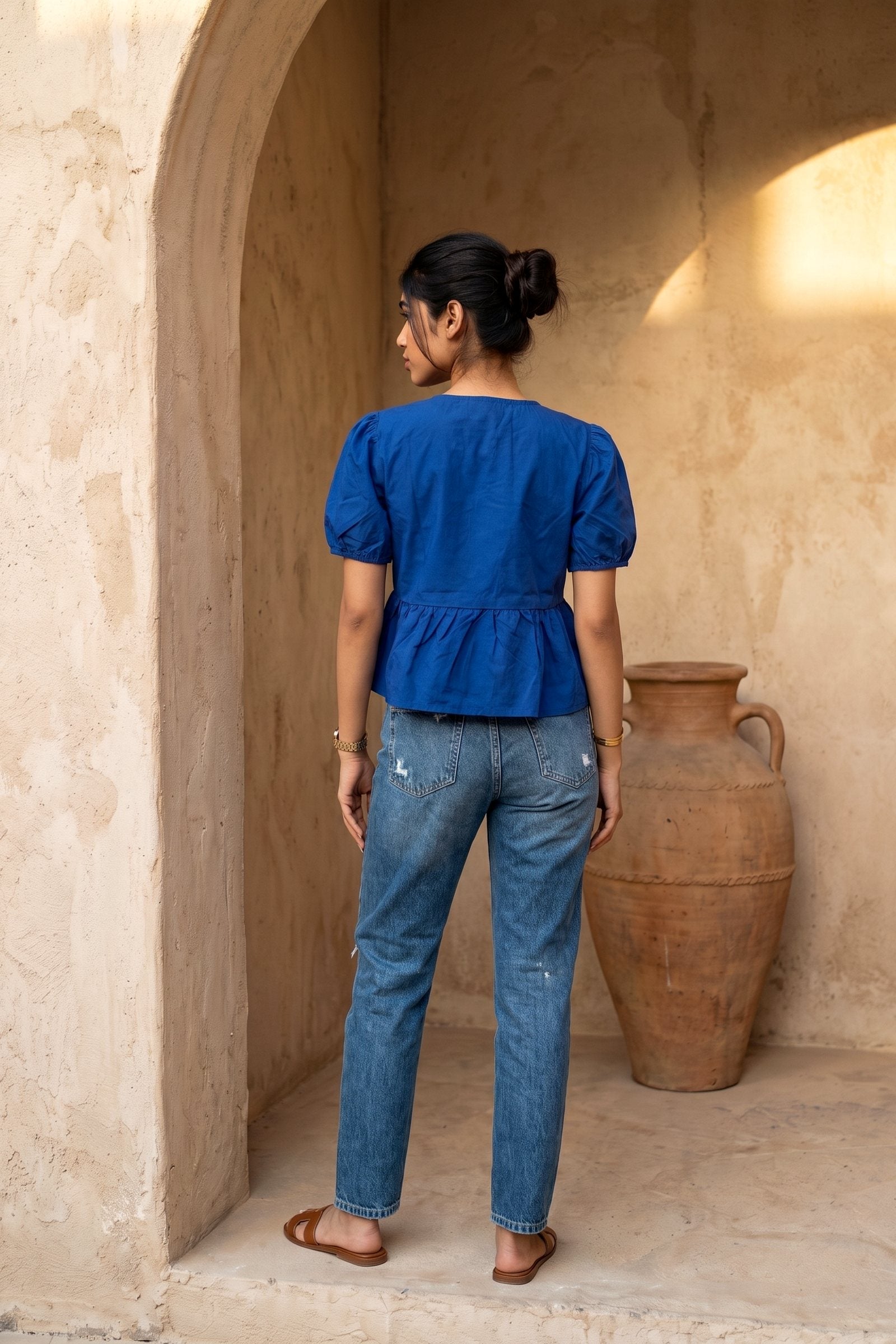 Zola Top | Blue