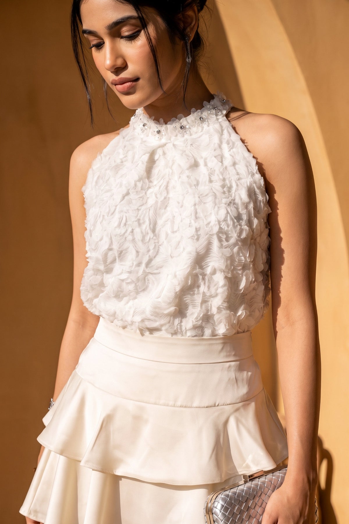 Sienna Skirt Set | Beige