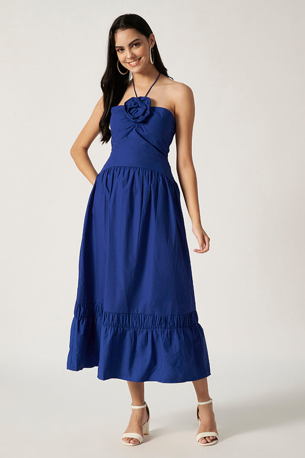 Maxi With Flower Detailing