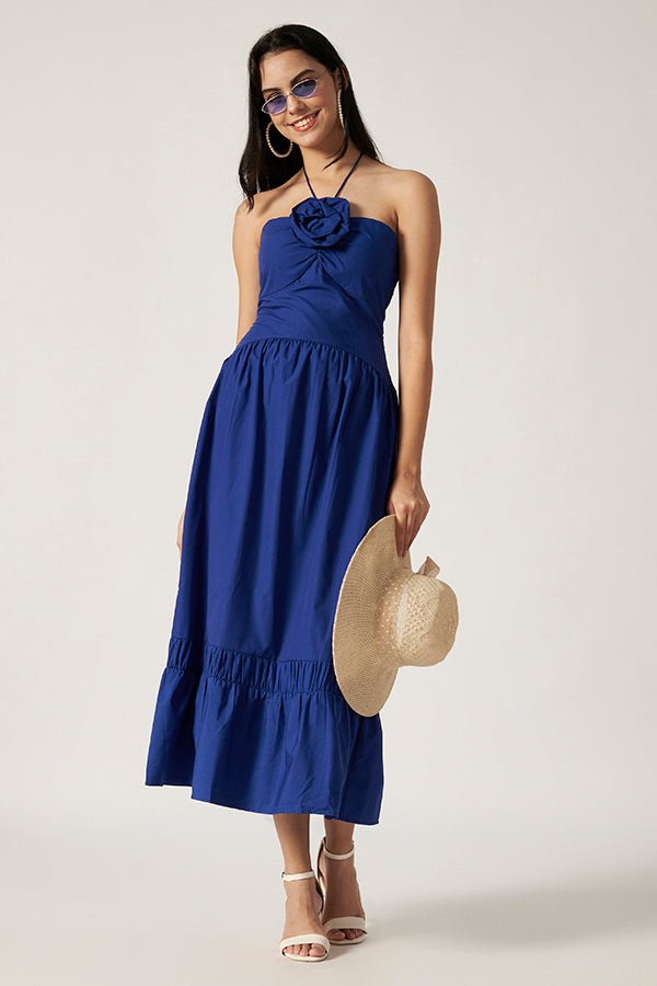 Maxi With Flower Detailing