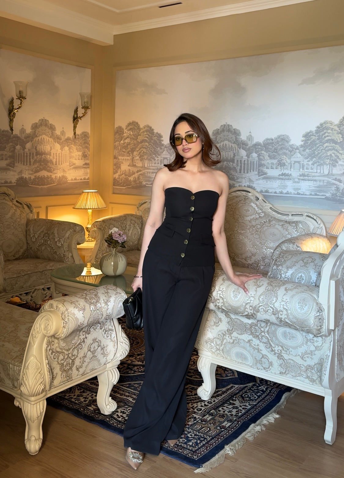 Athena  Co-Ord Set | Black