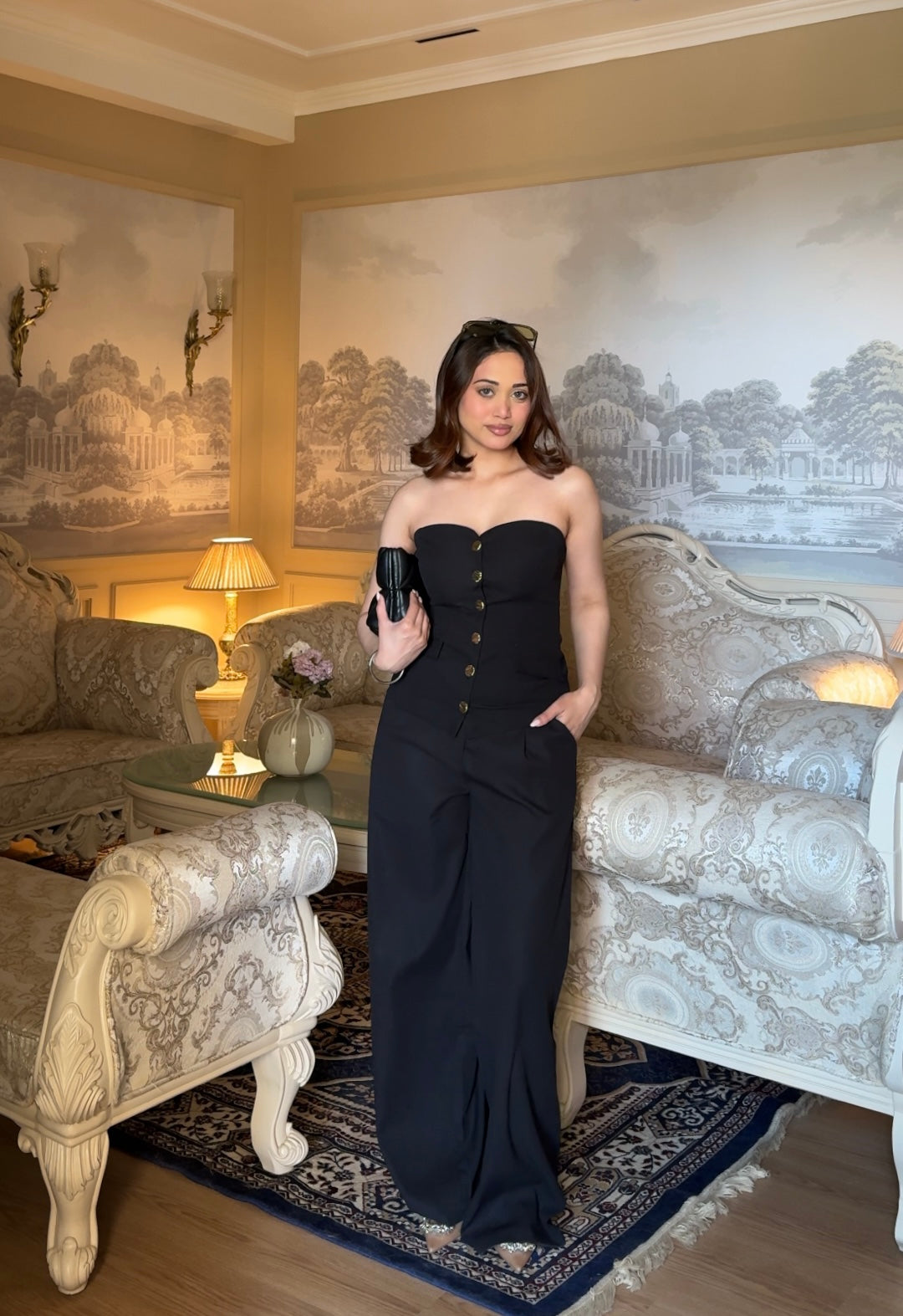 Athena  Co-Ord Set | Black