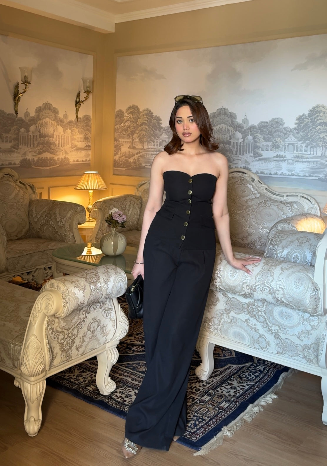 Athena  Co-Ord Set | Black