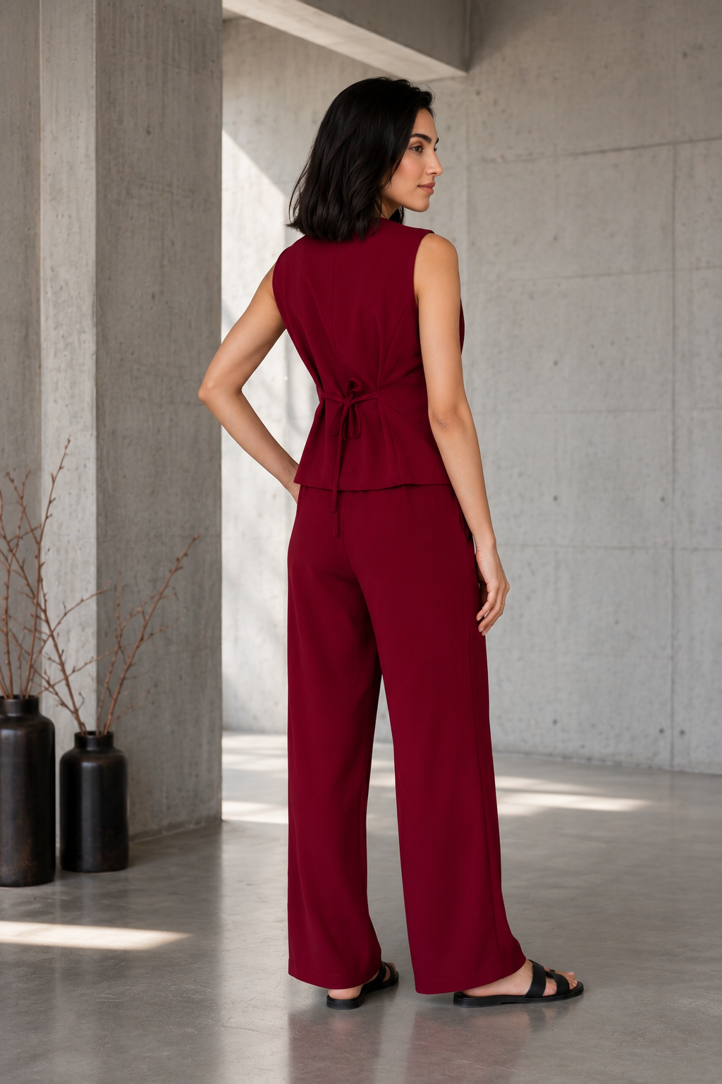 Signature Co-Ord Set | Maroon