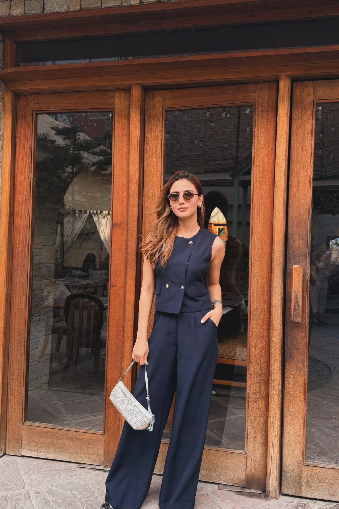 Signature Co-Ord Set | Navy