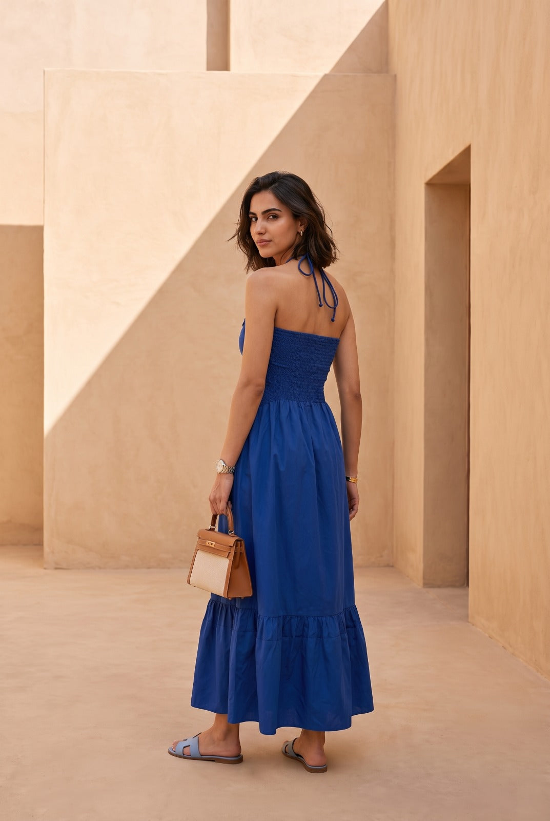 Maxi With Flower Detailing
