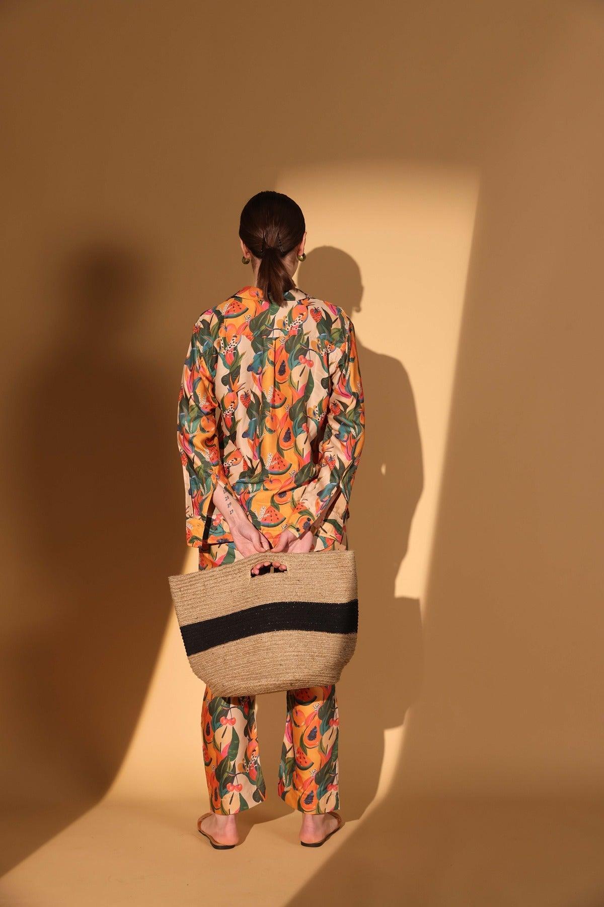 Tropical Oversized Shirt