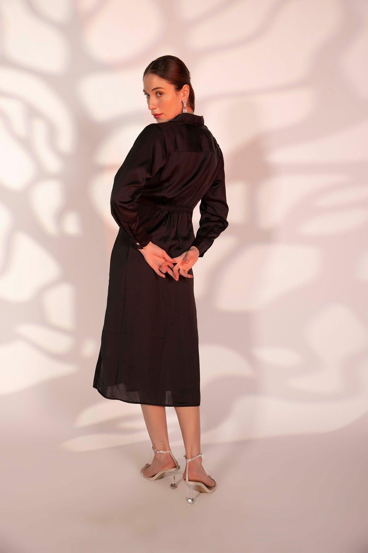 Black A-Line Dress