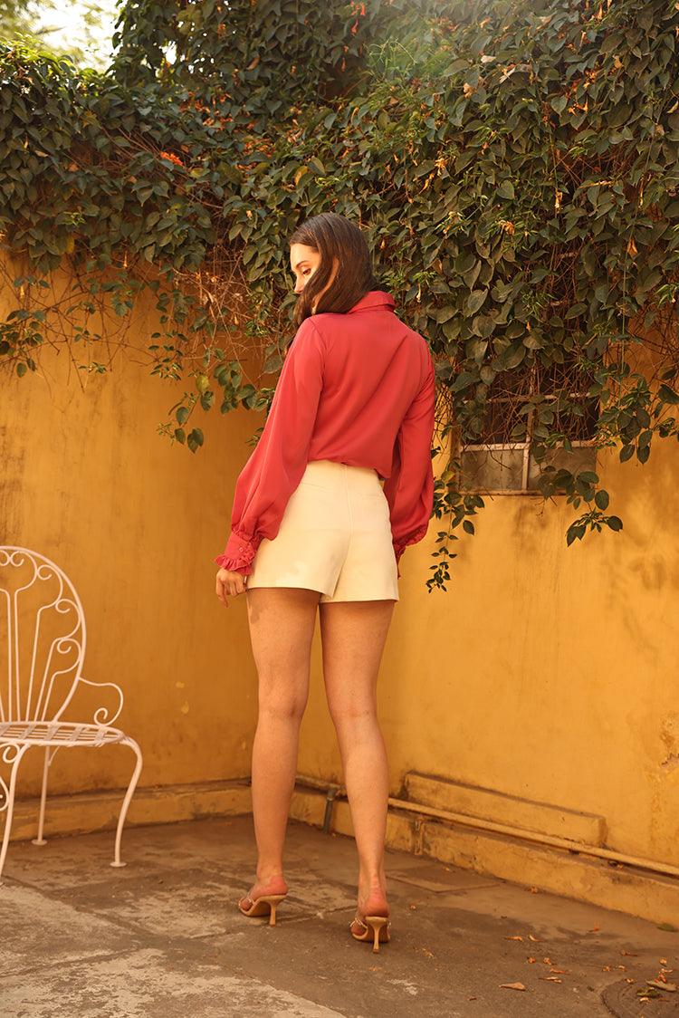 Maddison Ruffle Shirt