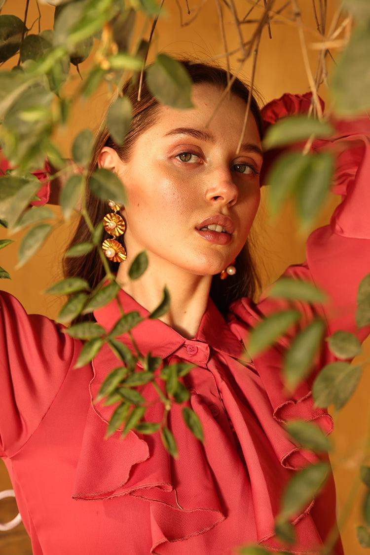 Maddison Ruffle Shirt