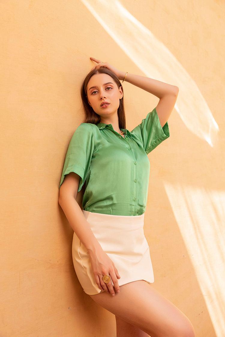 Panama Satin Shirt